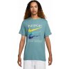Nike NSW Tee 12MO Swoosh tyrkysové mix