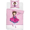 DETEXPOL Obliečky Bábika ružová Bavlna, 140/200, 70/80 cm