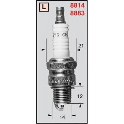 Zapaľovacia sviečka CHAMPION L86C OEO37