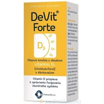 DeVit Forte gtt. 22 ml 440 dávek 1500 I.U.