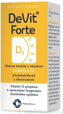 DeVit Forte gtt. 22 ml 440 dávek 1500 I.U.