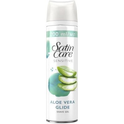 Gillette Satin Care Sensitive Skin gél na holenie pre citlivú pokožku 200 ml pre ženy
