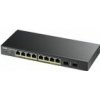ZYXEL 8xGb+2xSFP fanless POE switch GS1900-10HP v2 GS1900-10HP-EU0102F ZyXEL