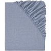 Livarno home Napínacia plachta Chambray modrá 140-160x200