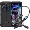 Doogee Fire 6 Power čierny (Odolný mobil so silným svietidlom, batéria 15500mAh, RAM 8GB+12GB, pamäť 256GB, HD+ displej 6.56