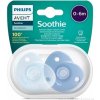 Avent SCF099/21 Soothie pre chlapca celosilikón 2ks