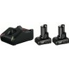 Základná súprava Bosch 2 x akumulátor GBA 12V 6,0Ah + nabíjačka GAL 12V-40 15180 1600A01B20