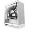 NZXT skříň H7 Flow edition / ATX / 3x 120 mm fan / USB-C / 2x USB / prosklená bočnice / mesh panel / bílá