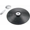 EXTOL Tanier unášací so suchým zipsom so stopkou, 125mm, pevný