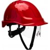 Ochranná prilba Portwest PW55 Endurance Visor s kolieskom červená