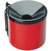 MEVA-TEC Popelník nástěnný průměr 150mm, červ./černý