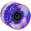 Svietiace koliesko na pennyboard 60*45 mm vr. ložísk ABEC 7 tmavo fialová