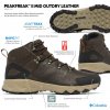 Columbia Pánska turistická koženná obuv PEAKFREAK™ II MID OUTDRY™ hnedé Farba: Cordovan, Black, Veľkosť: 44,5