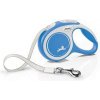 Flexi New Comfort páska, modrá XS: dĺžka 3 m, do 12 kg