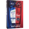 Head & Shoulders Gentleman šampón Classic Clean 2v1 330 ml + tuhý dezodorant Old Spice Captain 50 ml
