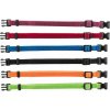 Balenie nylonových rozlišovacích obojkov pre šteniatka S-M 17-25cm/10mm, čn,čv,md,zel,or,fi