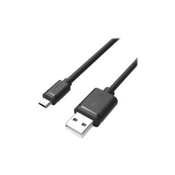 Unitek Y-C435GBK USB 2.0 AM-microUSB BM, 3m, černý