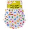 XKKO Svrchní PUL kalhotky Newborn Watercolour Polka Dots