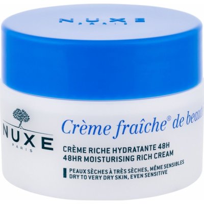 Nuxe Creme Fraiche de Beauté hydratačná a ochranná starostlivosť 48H normálna a citlivá pleť 50 ml