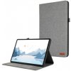 VSETKONAMOBIL 64908 FABRIC Zaklápací obal pre Lenovo Tab P12 šedý