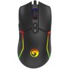 Marvo M655, 12000DPI, optika, 7tl., drôtová USB, čierna, herná, podsvietená