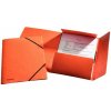 Esselte Prešpánový obal s gumičkou oranžový