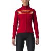 Castelli Unlimited Perfetto RoS 2 W Jacket, Dark red Veľkosť: XL Dámska bunda do daždivých a veterných podmienok