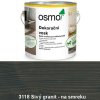 OSMO 3118 Dekoračný vosk Transparentný, Šedý granit 0,75 l, 3118