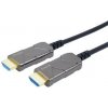 PREMIUMCORD Ultra vysokorýchlostné HDMI 2.1 optický kábel 8K@60Hz, pozlátený 15 m kphdm21x15 PremiumCord