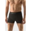 Gina pánske bambusové boxerky s dlhšími nohavicami čierne - barva:GINMxC/čierna, velikost:M/L