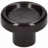 Siro Nábytkový gombík 0291 plastový čiernohnedý priemer 28 mm