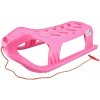 Plastové sánky Baby Mix SNOW STAR ružové