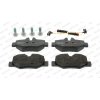 Sada brzdových platničiek kotúčovej brzdy FERODO (Federal-Mogul) FVR1494