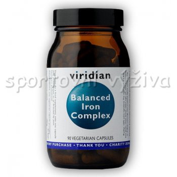 Viridian Balanced Iron Complex 90 kapsúl