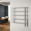 Cordivari Laura Electric - Radiátor 1020x530 mm s ručným zapnutím / vypnutím, leštená nerez 3581570400004