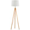 Stojanové svietidlo Ideal lux 089805 YORK PT1 WOOD 1xE27 60W