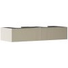 Hansgrohe Xevolos E - Umývadlová skrinka, 28x137x55 cm, 2 zásuvky, matná béžová/štruktúrovaný bronz 54317390