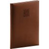 NOTIQUE Týždenný diár Panama 2026, hnedý, 15 x 21 cm