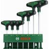 BOSCH 7-dielna súprava Torx skrutkovačov s rukoväťou v tvare T 1600A039J2