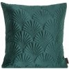 EUROFIRANY DEKORAČNÁ OBLIEČKA NA VANKÚŠ RIA2 45X45 CM TMAVOZELENÁ