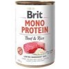 Brit Mono Protein Beef & Brown Rice 400 g konzerva