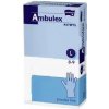 Ambulex Č. L latexové vyšetrovacie rukavice pudrované, nesterilné