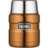 Thermos Termoska na jedlo so skladacou lyžicou a šálkou - medená 470 ml