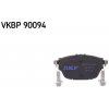 Sada brzdových platničiek kotúčovej brzdy SKF VKBP 90094