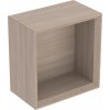 GEBERIT KÚPEĽNE Štvorcový nástenný box Geberit iCon, 22.5cm, 23.3cm, 13.2cm, Dub, 502.321.JH.1