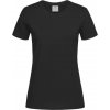 STEDMAN CLASSIC-T / Dámske jednofarebné tričko - black opal S