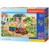 Puzzle MAXI dieliky 40 ks, FARM
