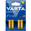 Varta LongLife AAA 4ks 4103101414