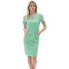 Perlička® Zdravotnícke šaty Mia Úplet® Mätová Veľkosť: XL, Farba: Mätová