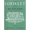 12 Sonaten op.2 Heft 4 od Jean Baptiste Loeillet pre altovú flautu alebo husle a klavír